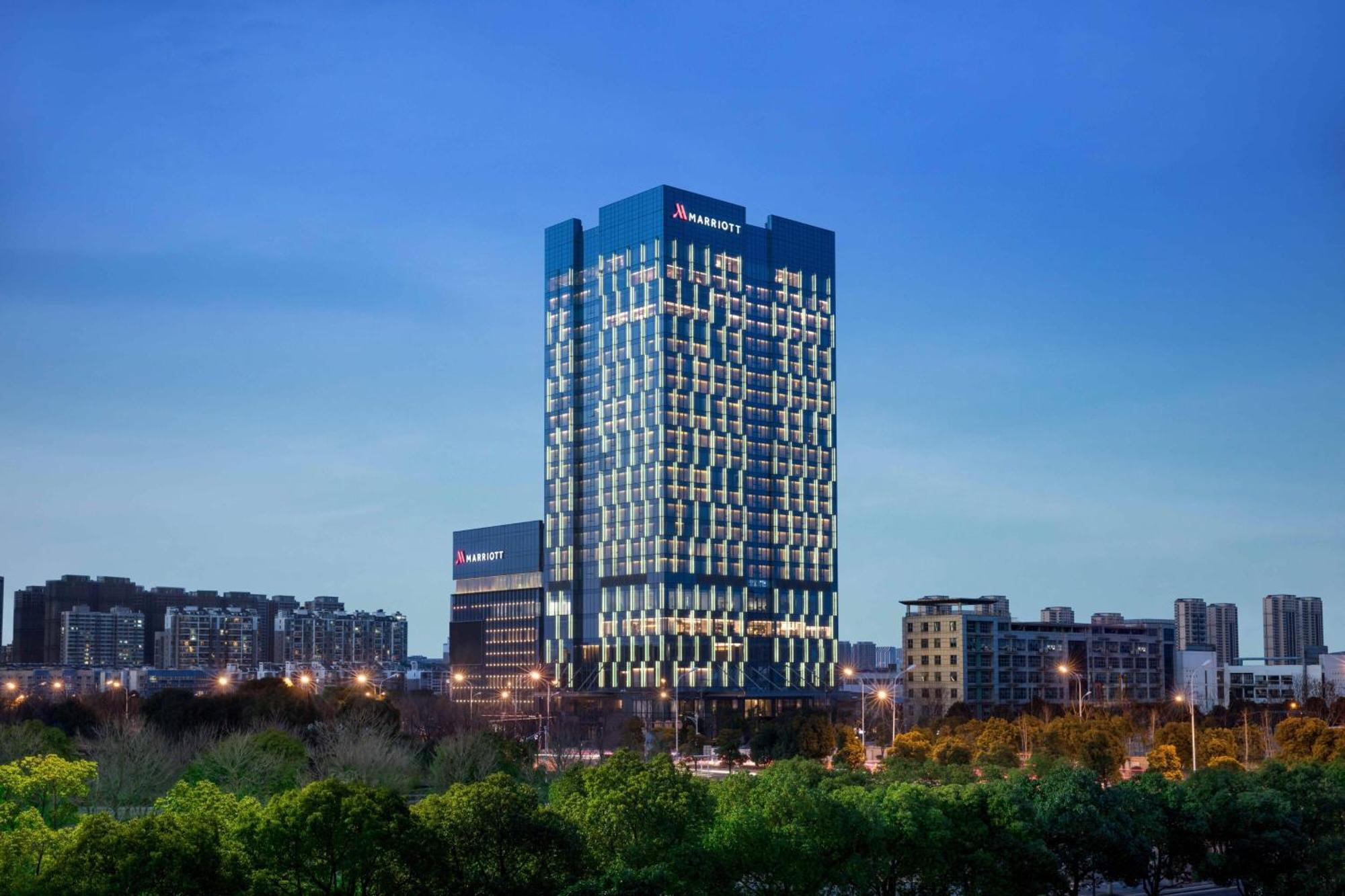 Marriott Nanjing South Hotel Zewnętrze zdjęcie