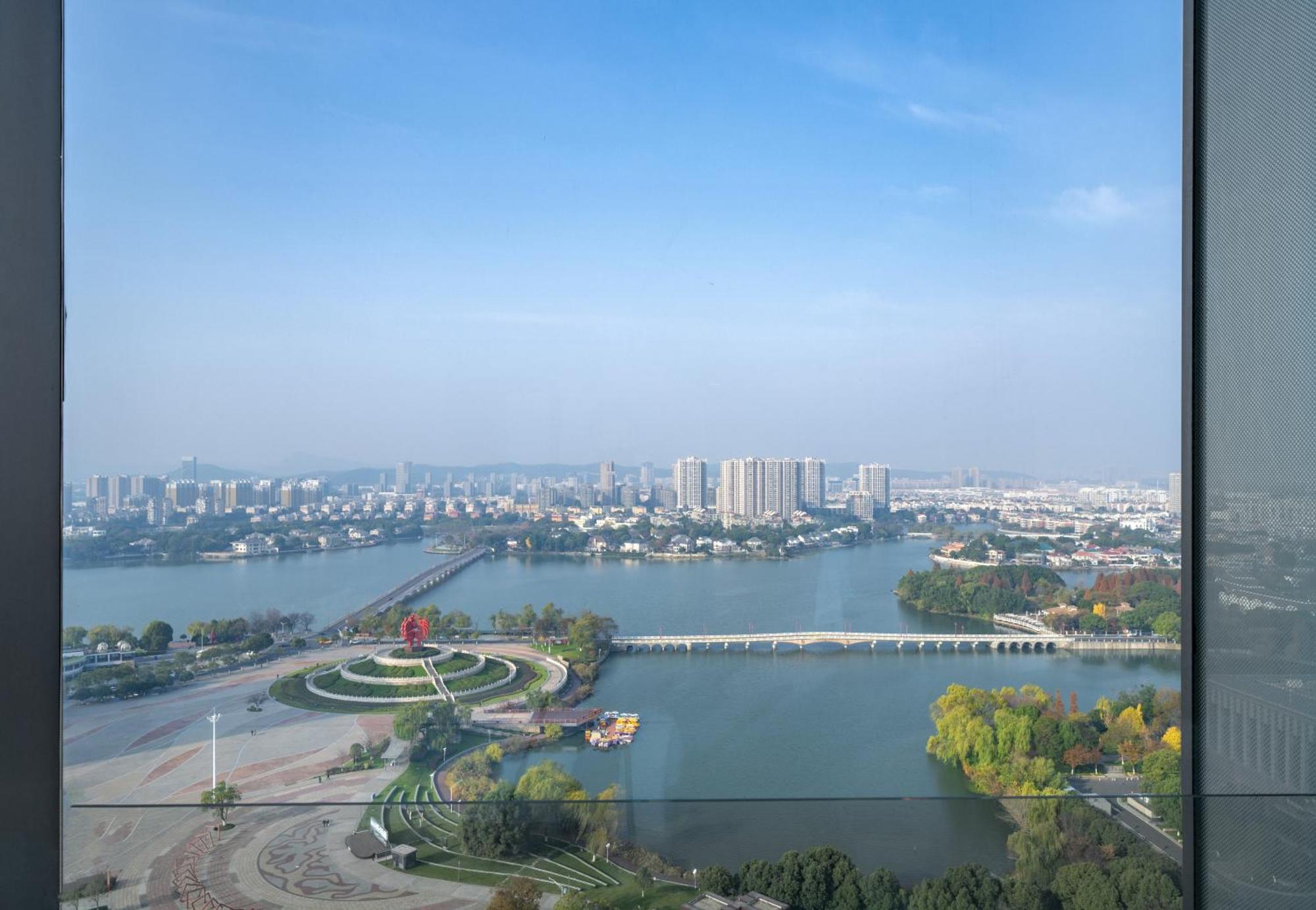 Marriott Nanjing South Hotel Zewnętrze zdjęcie