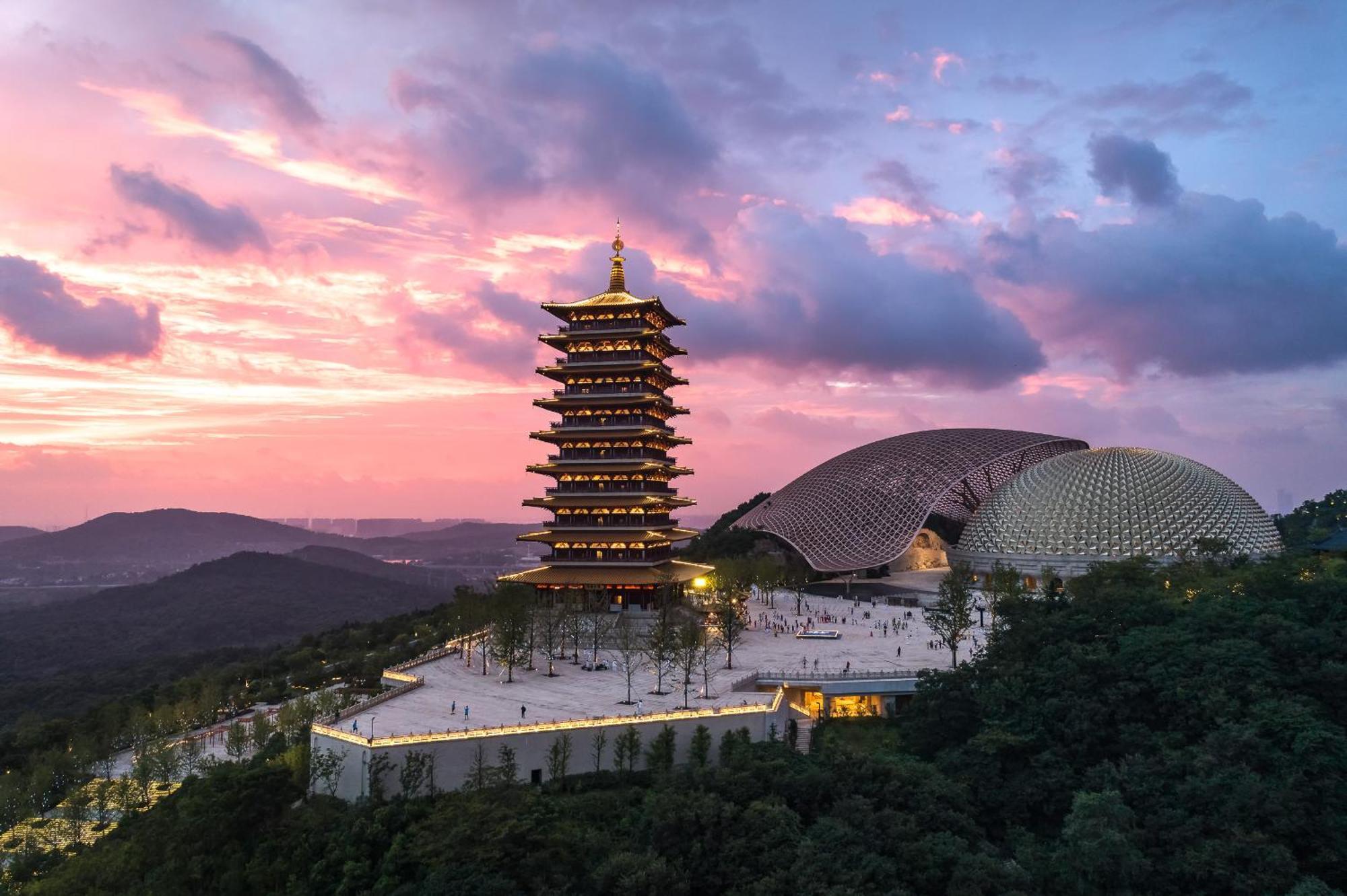 Marriott Nanjing South Hotel Zewnętrze zdjęcie